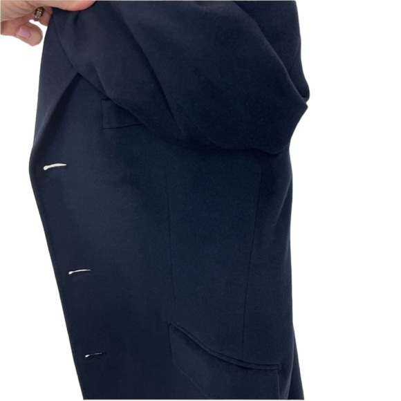 Cashmere Claudio Lugli Coat 46 Blue - Picture 4 of 15